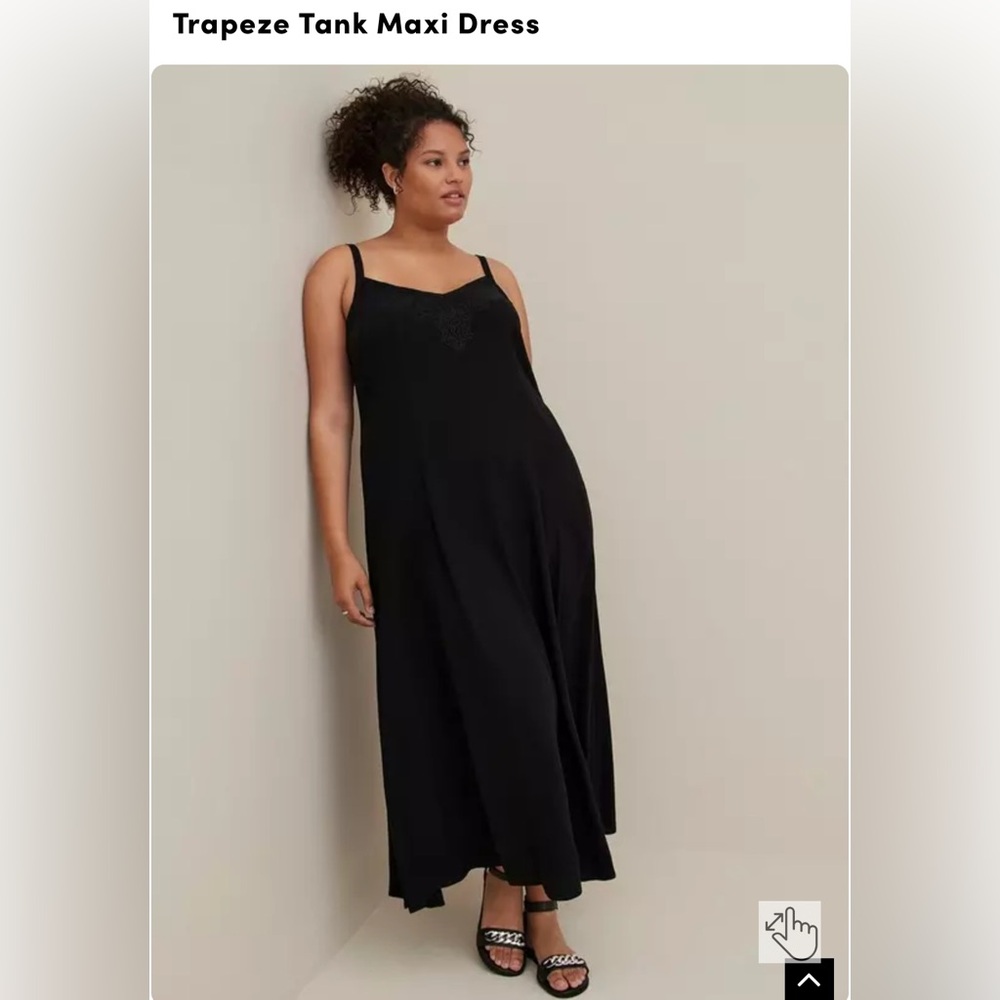 Trapeze Tank Maxi Dress